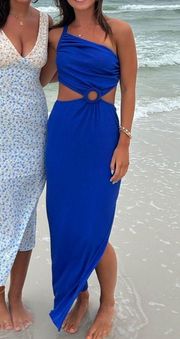 Blue Maxi Dress 