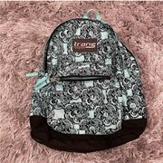 Trans by Jansport Mint Green and Velvet Backpack