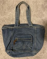 Vintage Denim Jean Purse