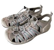 Women’s Drift Creek H2 Hiking Sandal Vapor Porcelain Grey Blue Size 7.5