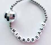 Eras Tour Friendship Bracelet Mirrorball from Folklore