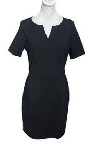 Armani Exchange Sheath Mini Black Dress Career Work Women’s Size L New MSRP $125