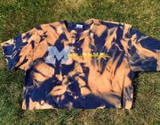 Gildan Vintage University of Michigan Cropped T-Shirt