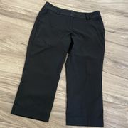 Nike black cropped pants size 8