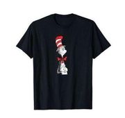 New Womens Dr Seuss Cat in the Hat Read Across America Graphic Tee Shirt - Sz XS