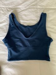 Blue Bralette Top