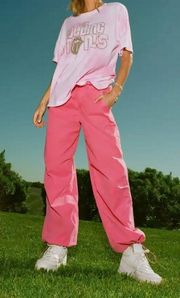 Pink Cargo Pants