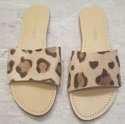 💕TRINA TURK💕 Raquel Slide Sandal ~ Leopard 8 NWT