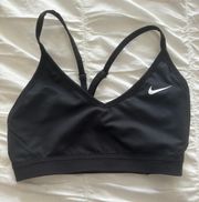 Black Sports Bra