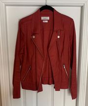 Maroon Bomber Jacket