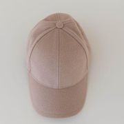 Abercrombie Tan Wool-Blend Baseball Hat