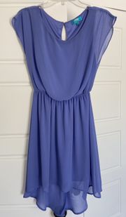 Lilac Hi Lo Dress