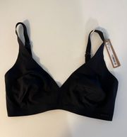 naked plunge bralette