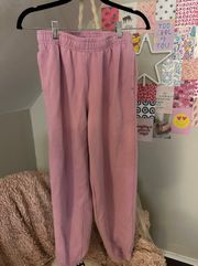 Pink  Sweatpants