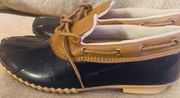 Jambu Woman's NIB Size 8.5  CoZy Warm Woodbury Casual Duck Bootie/ Shoe NAVY