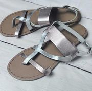 GAP Women's Two Tone Strappy Sandals Sz 6