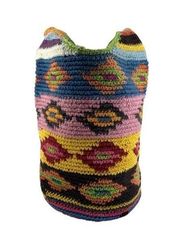 Hippie Tube Style Knitted hobo bag