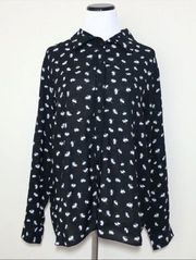 & Other Stories Printed Button Down Shirt