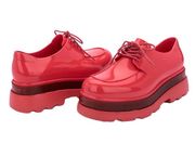 Red Shifter Platform Sneakers