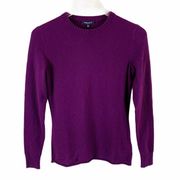 Classic Cashmere Sweater New Women’s Purple Size XSP