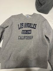 los angeles crewneck 