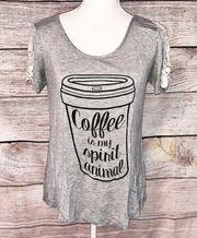 Thread Studio Coffee is my spirit animal T-shirt Size M