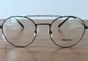 optical frames glasses black silver VMU 51 R new