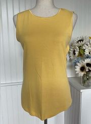 Christopher & Banks Vibrant Yellow Tank Top