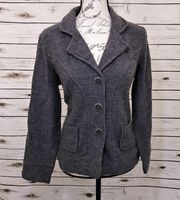 Harve Benard Gray Wool Jacket