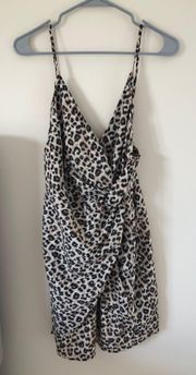 Leopard print dress