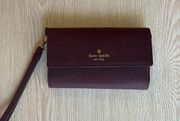 Kate Spade Purple Wristlet