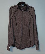 Torrid Active Quarter Zip Pull Over Long Sleeve with Thumbholes Size 2X