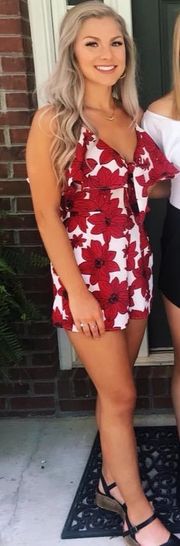 Tie Front Romper