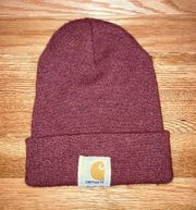 Purple Beanie Winter Hat