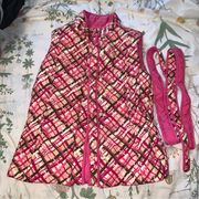 Lilly Pulitzer Mikaela Quilted Vest Reversible In Tea Rose Size S