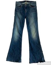 JBrand sneaker flare dark wash ashbury jeans size 29