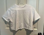 Good American size one cropped tee