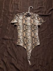 Snakeskin Body Suit