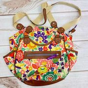 Lily Bloom Eco Friendly Colorful Floral Boho Bag