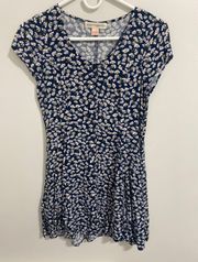 Blue Floral dress 