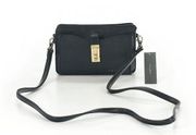 Tahari 9" Black crossbody