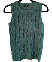 Current Air Green Sleeveless Knit Tank