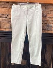 The Limited size 6 khaki ankle cropped casual pants chinos