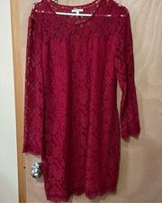 Maurice’s Red Lace Dress