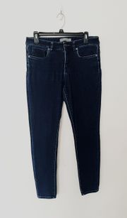 LL Bean Signature Dark Wash Classic Skinny Jeans