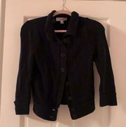 Navy Isaac Mizrahi button down size S