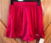 Dolfin red athletic shorts, size medium women’s ￼Nwt