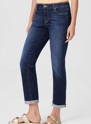 Paige Blue Enchant Brigitte Boyfriend Fit Denim Jeans 24