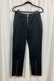 McQ Alexander McQueen Black Zipper Cuff Pants Sz.IT40