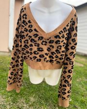 Leopard Print Sweater